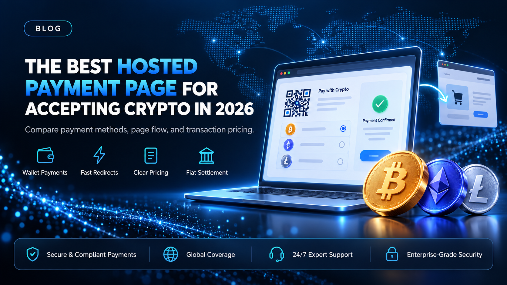 The best hosted payment page for accepting crypto in 2026