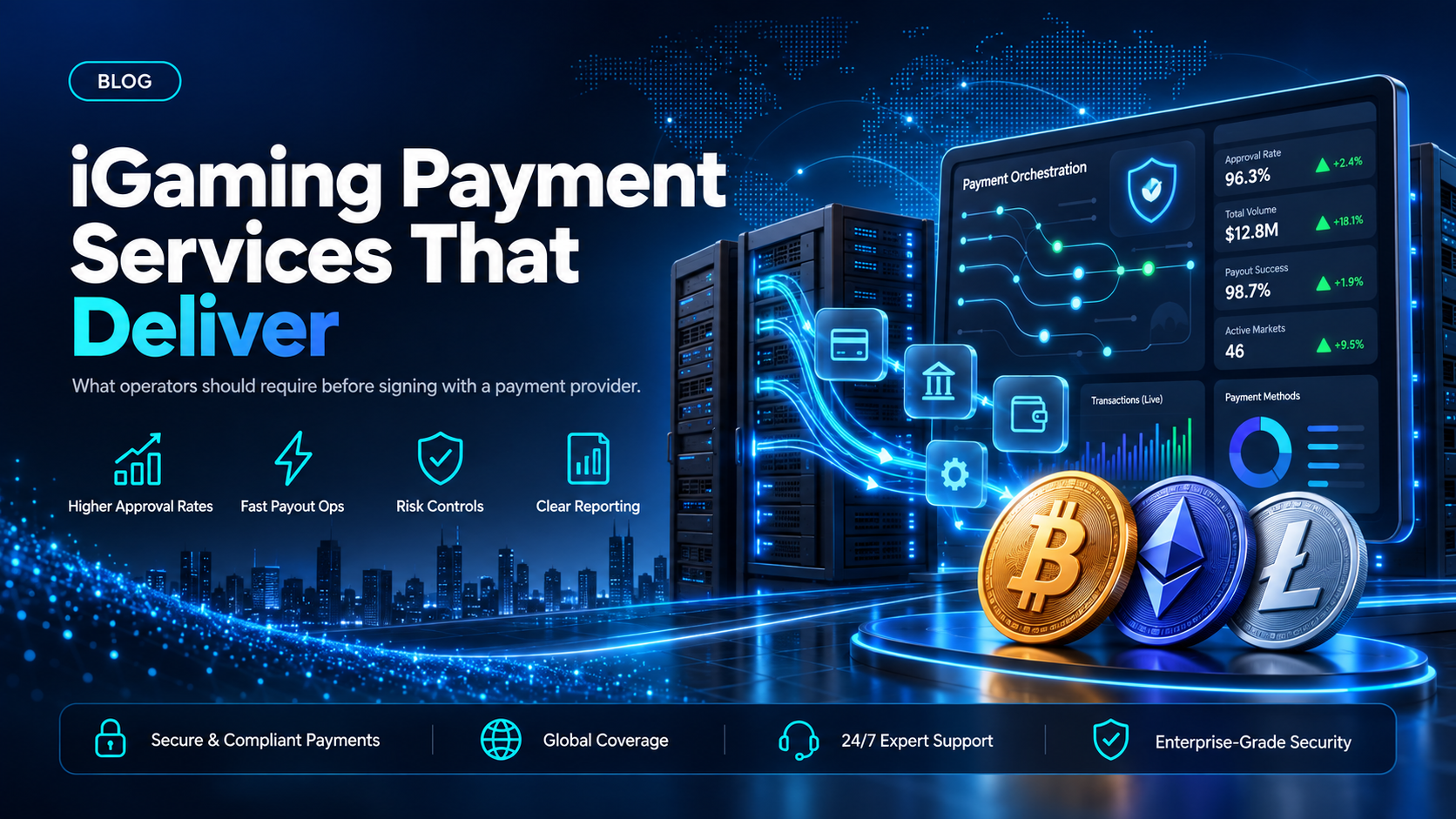 iGaming payment services: what a provider actually delivers