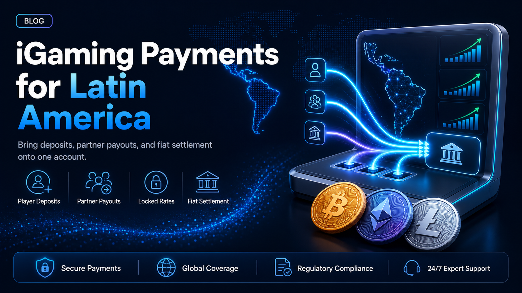 iGaming payment service provider for a Latin American operator