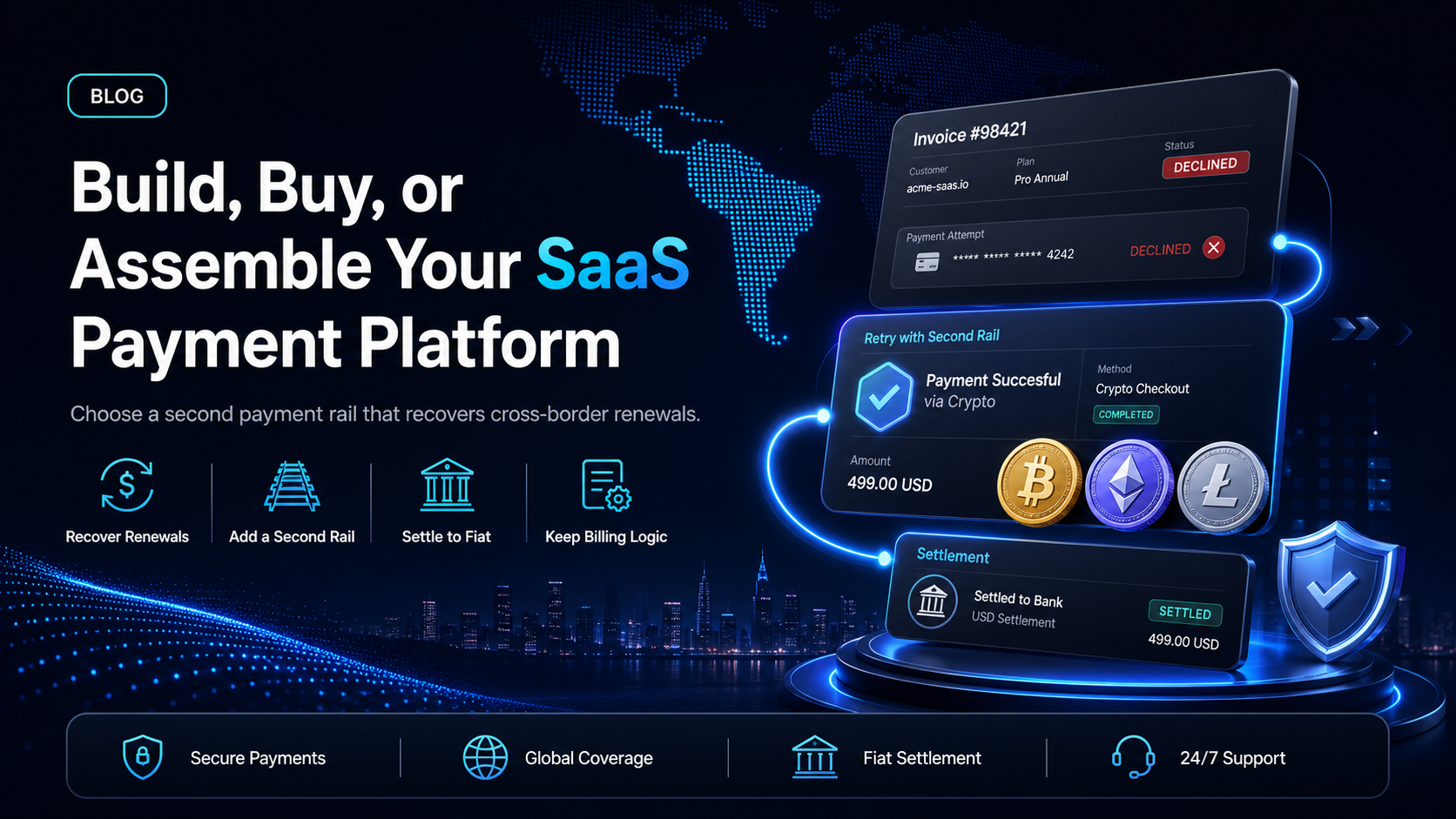 SaaS payment platform for a Latin American operator: build, buy, or assemble