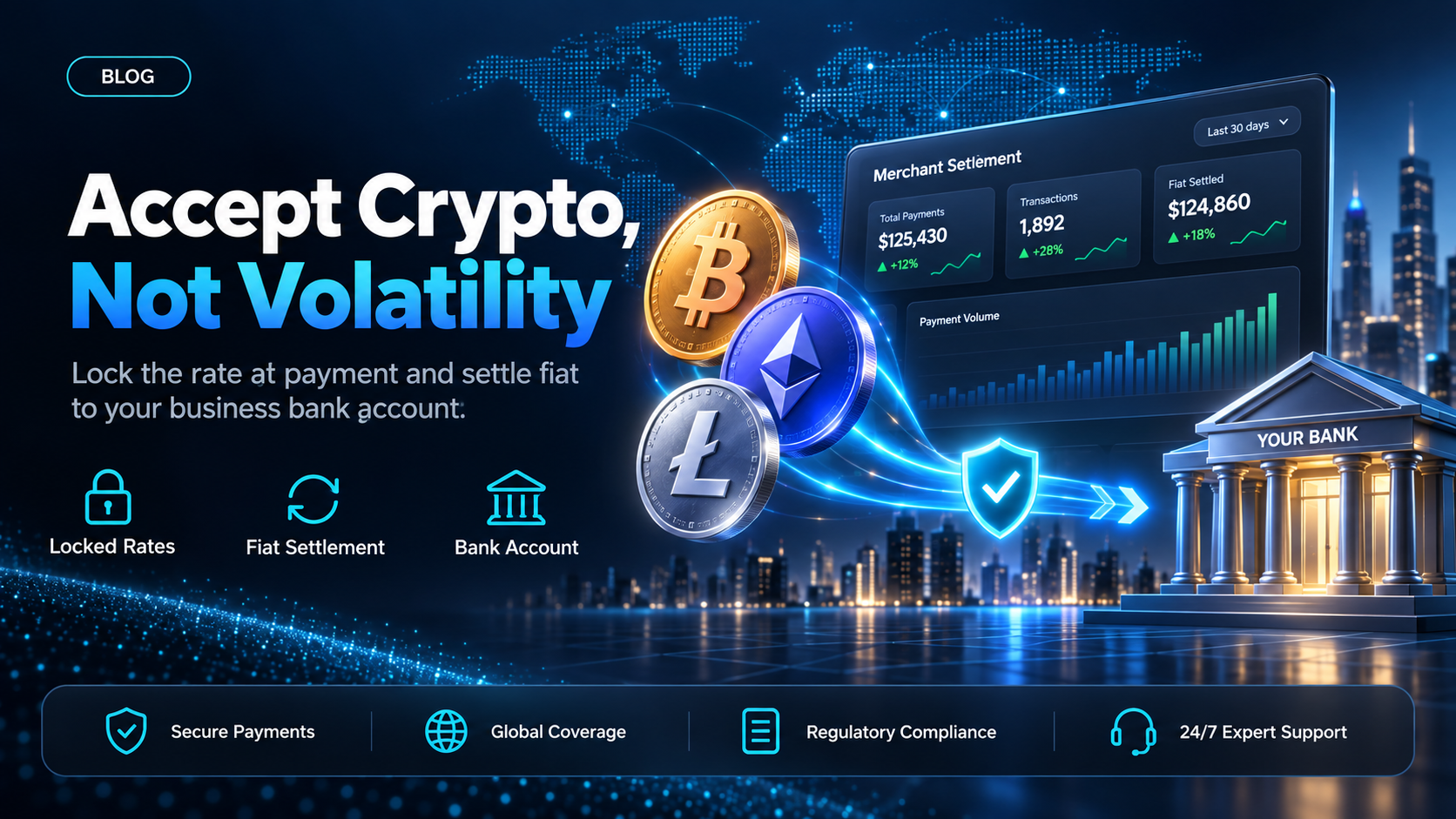 Best crypto payment gateway for accepting crypto without holding it