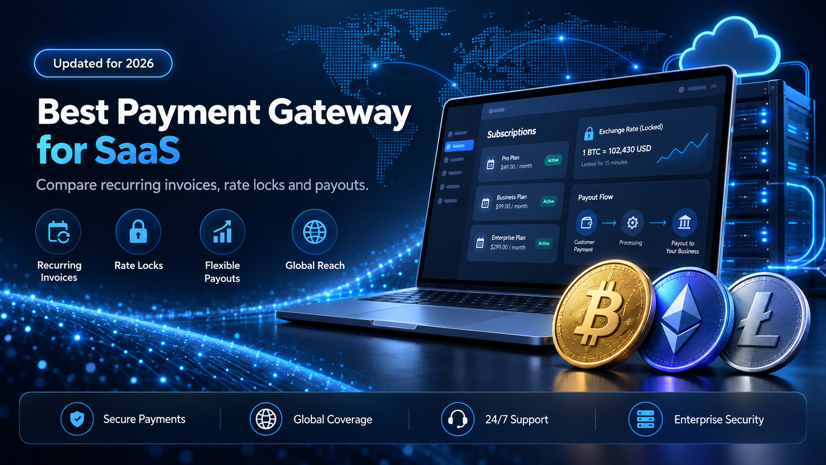 Best payment gateway for SaaS companies