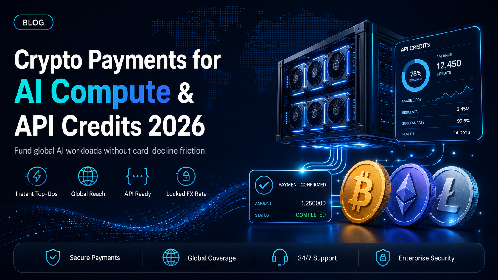 Crypto payments for AI compute and API credits in 2026