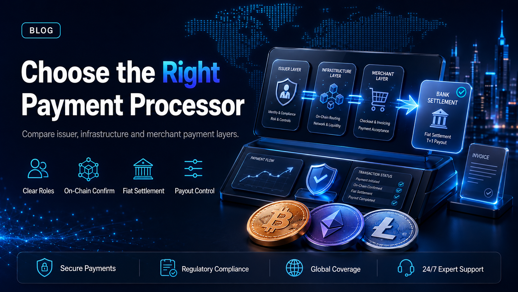 Top stablecoin payment processors companies compared
