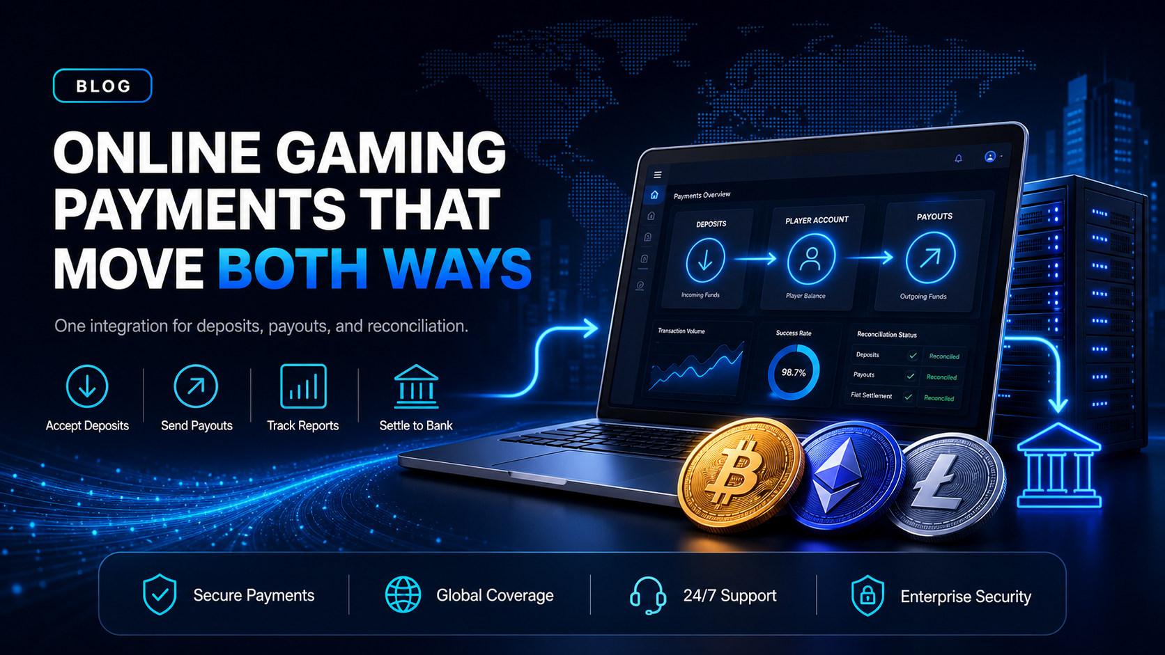 Payment gateway for online gaming: what the integration has to carry