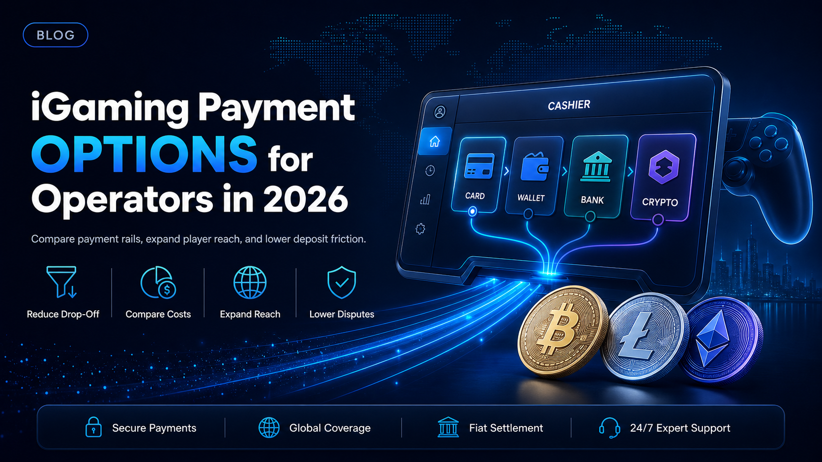 iGaming payment options for operators in 2026
