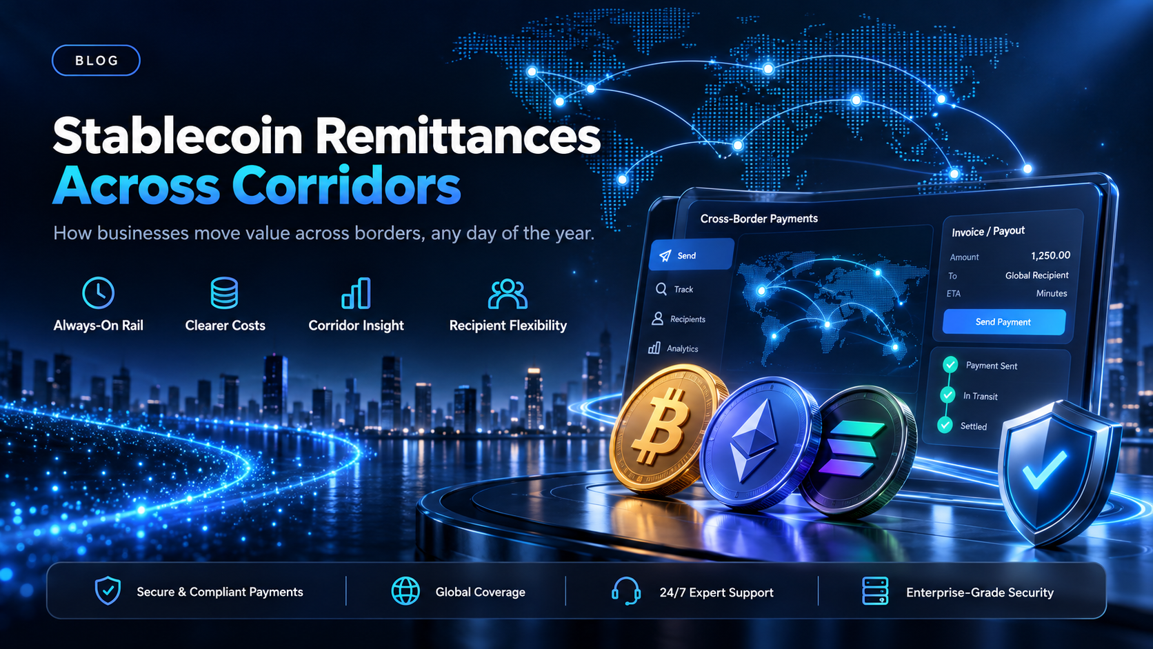 Stablecoin remittances and the corridors they serve