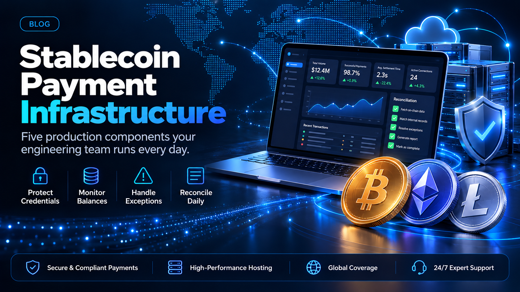 Stablecoin payment infrastructure: the components you run