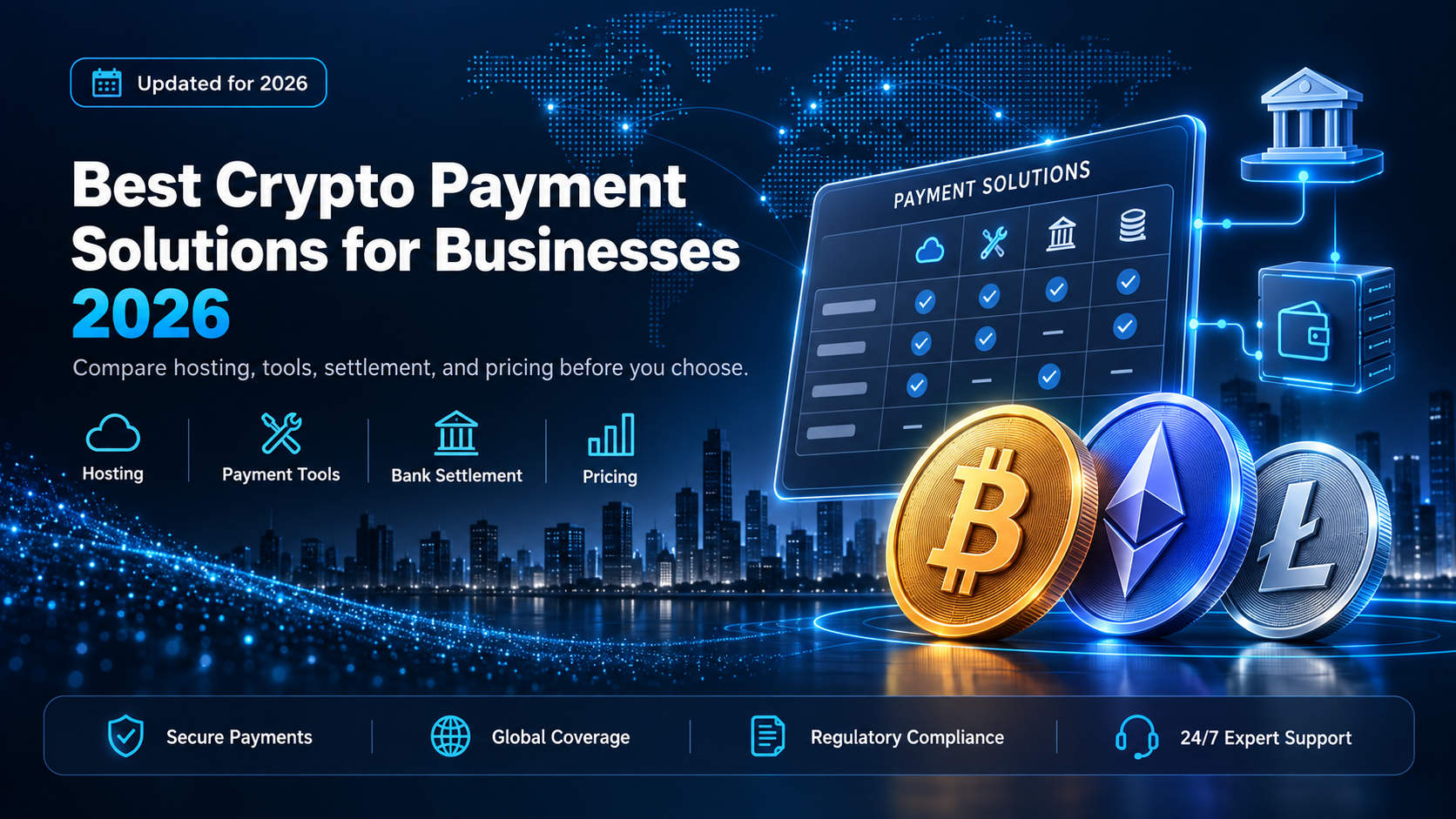 Best crypto payment solutions for businesses 2026