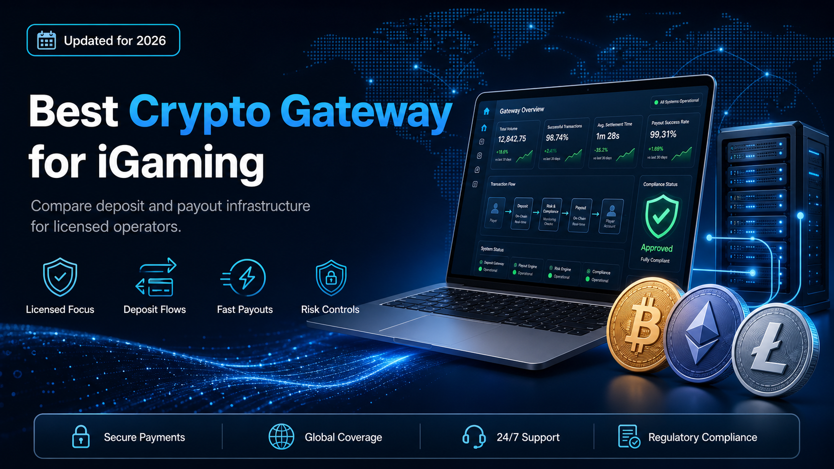 Best crypto payment gateway for iGaming operators in 2026: stablecoins or crypto