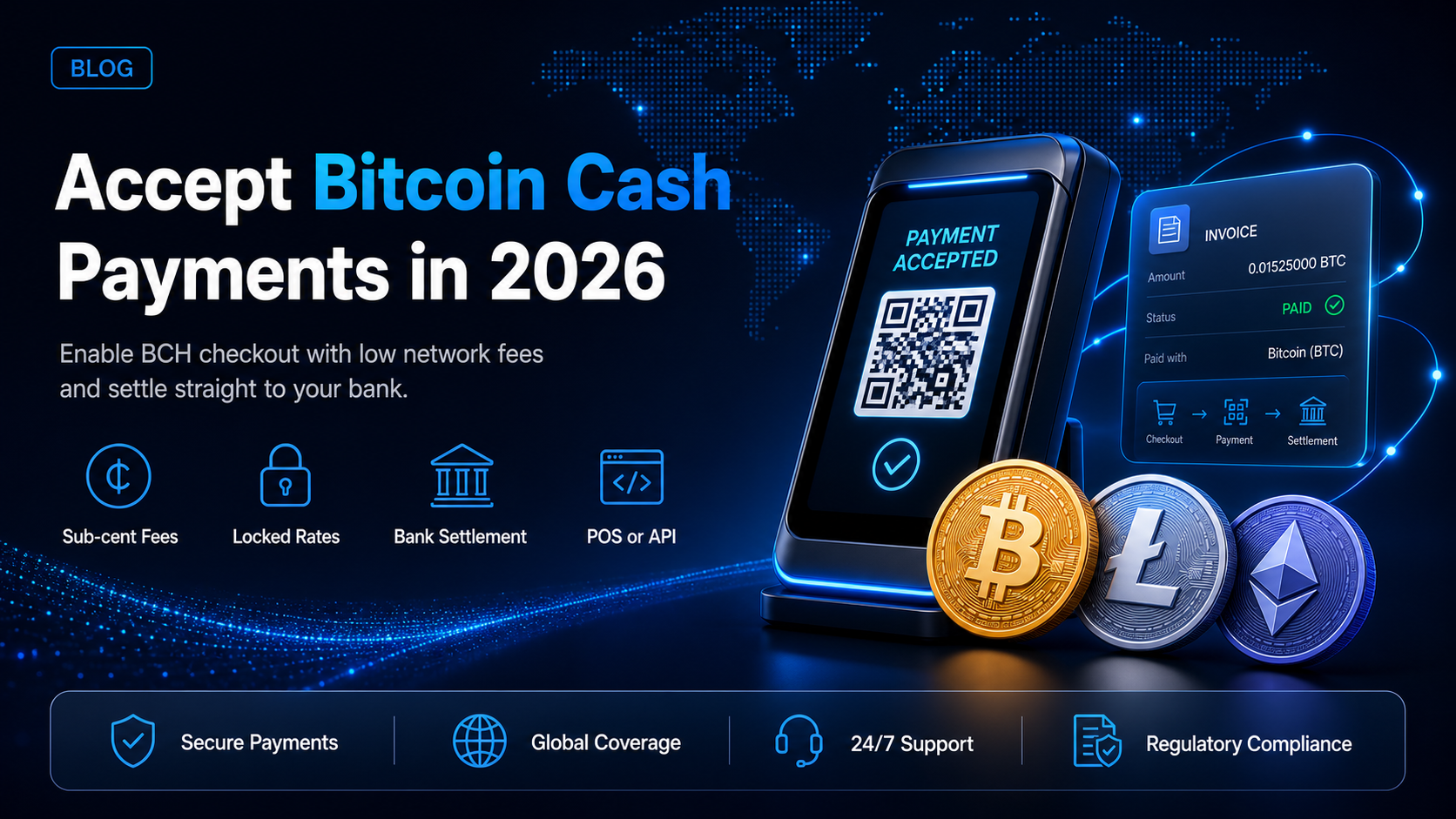 How to accept Bitcoin Cash payments in 2026