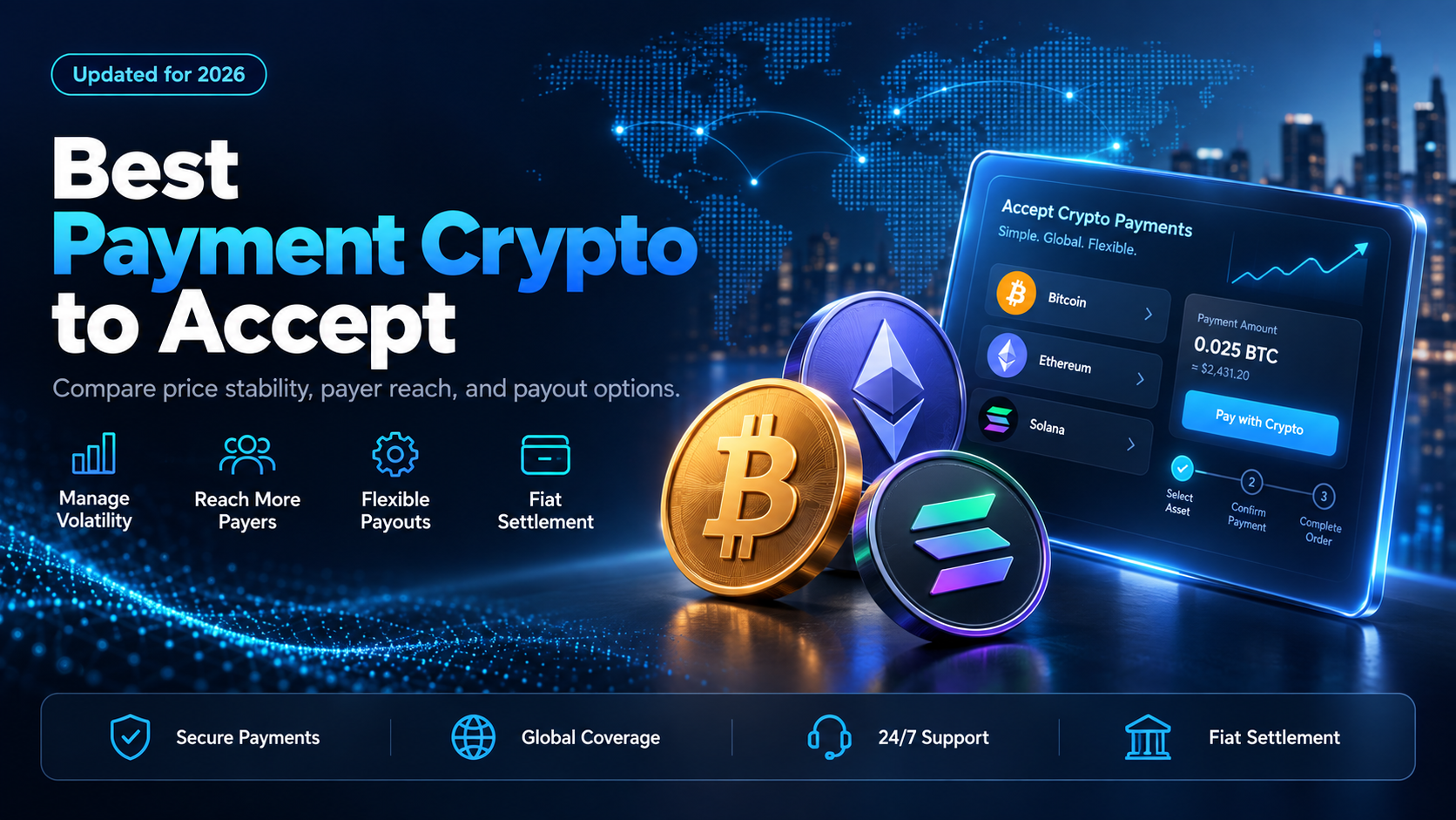 Best payment crypto: which asset to actually accept