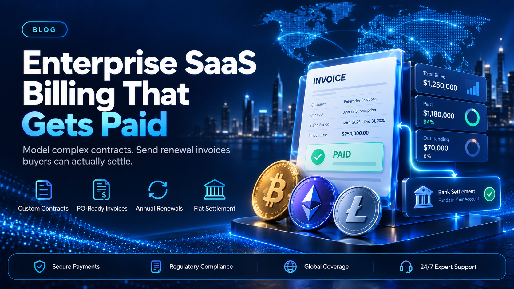 Enterprise SaaS billing and the contracts it has to model
