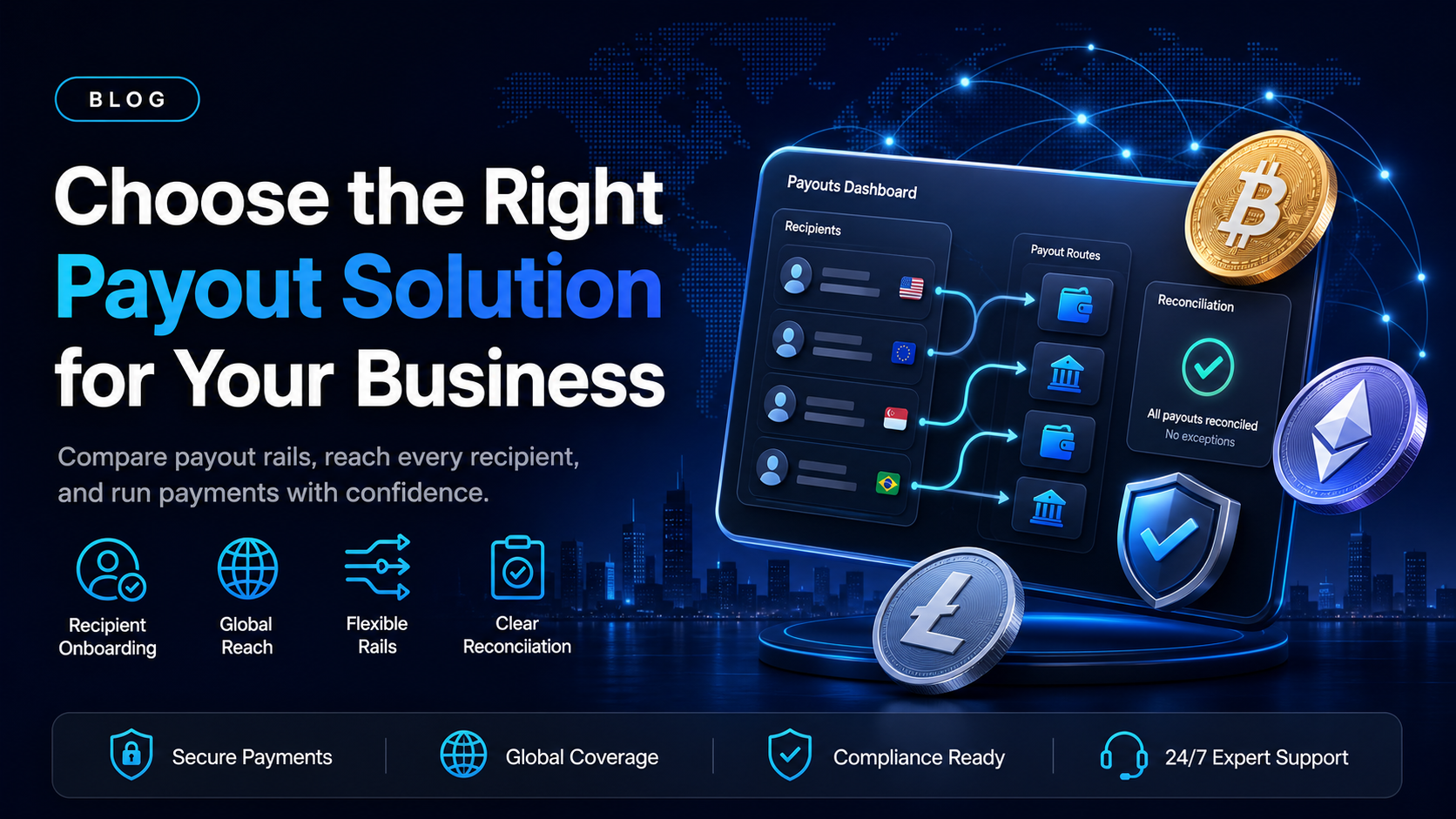 Payout solutions: choosing how your business sends money out