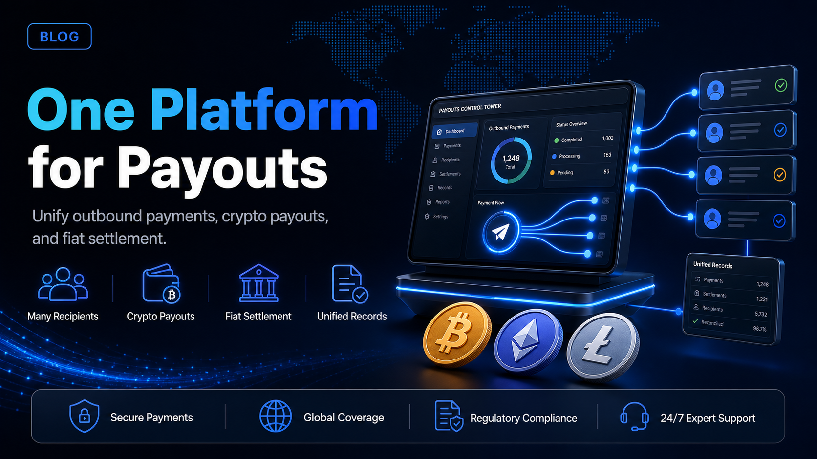 Payment disbursement platform: one system for outbound payments