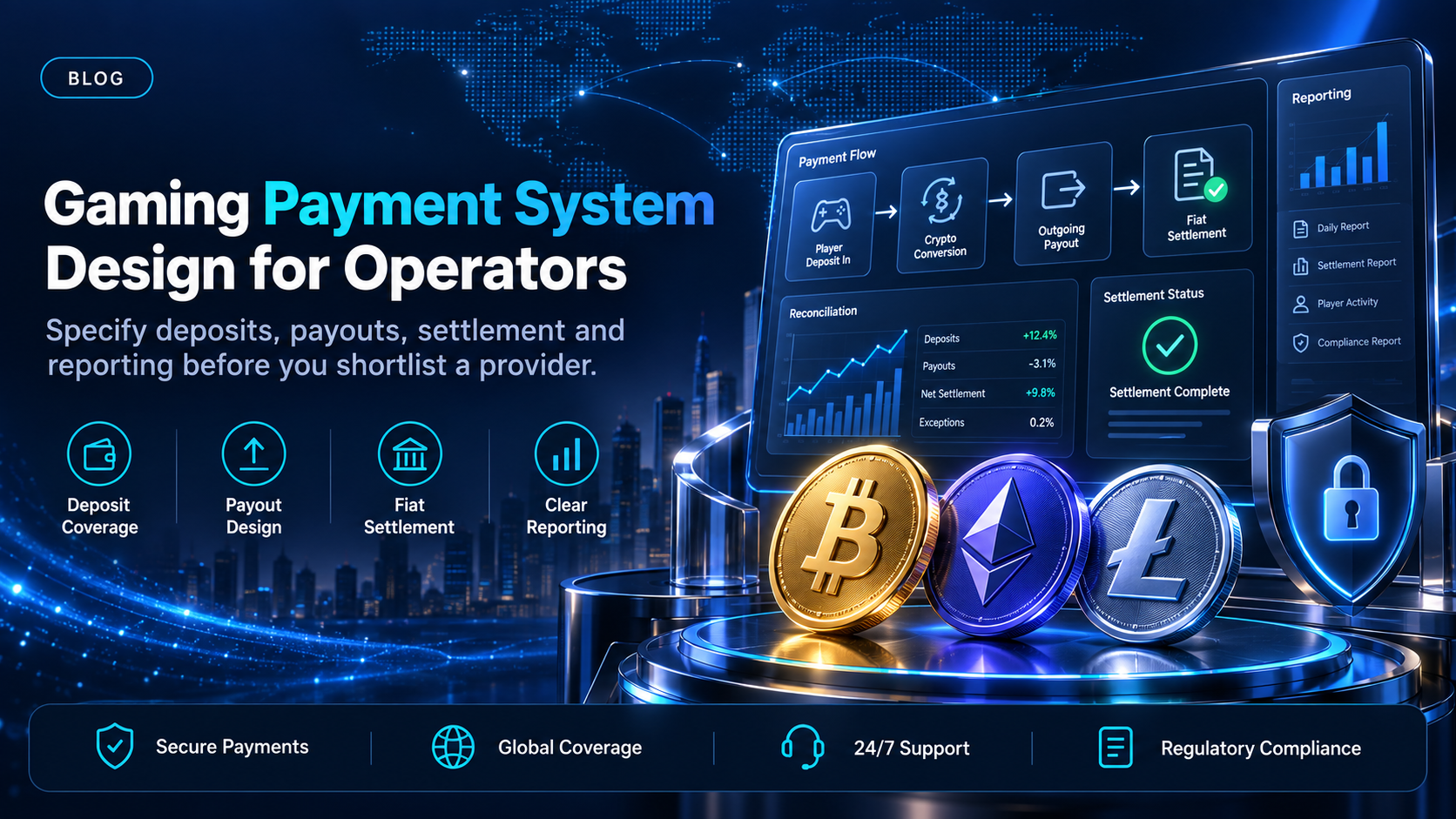 Gaming payment system design for an operator in 2026
