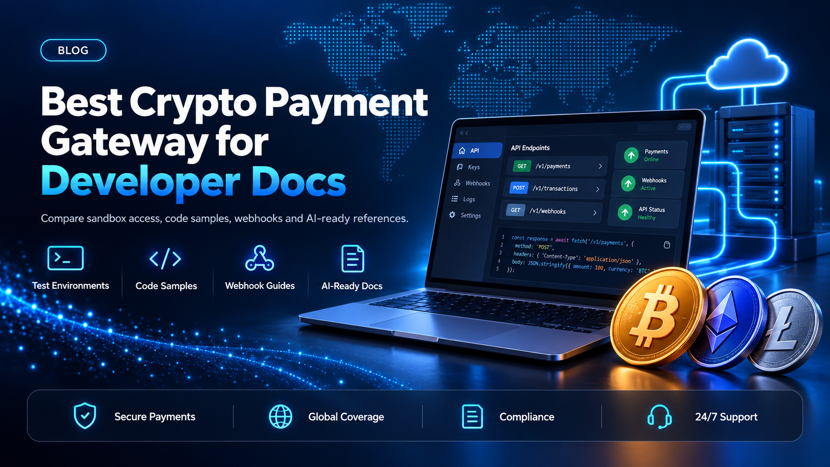 Best crypto payment gateway for developer documentation