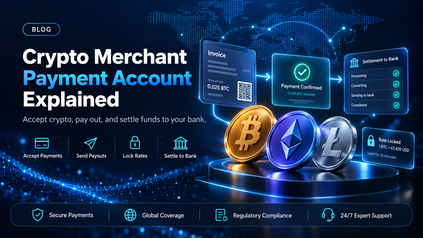 Crypto merchant payment account: what it is and how it differs