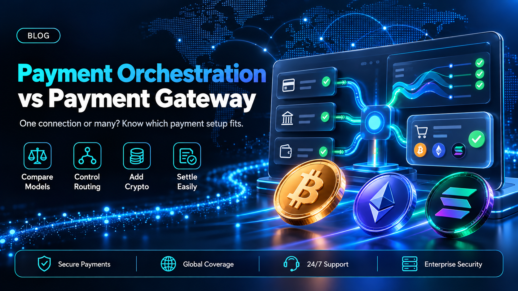 Payment orchestration vs payment gateway: what each one actually does