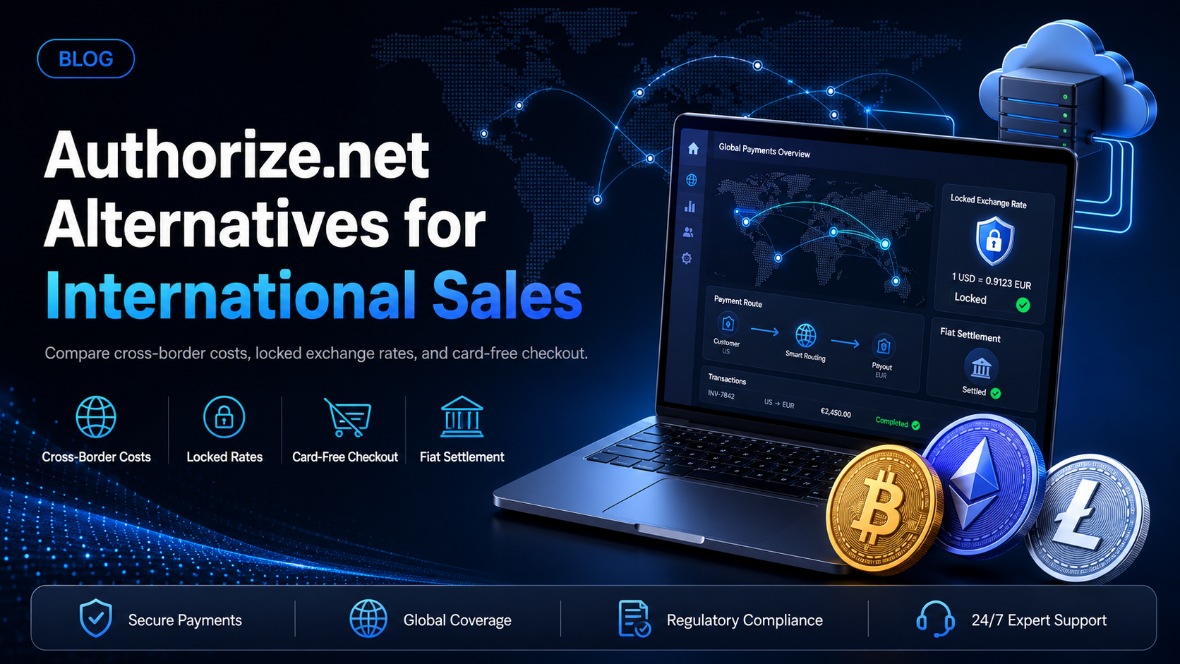 Authorize.net alternatives in 2026 for international sales