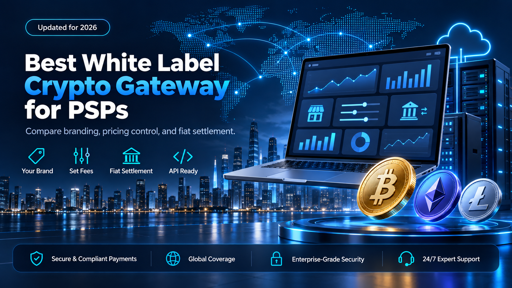 Best white label crypto payment gateway for PSPs in 2026
