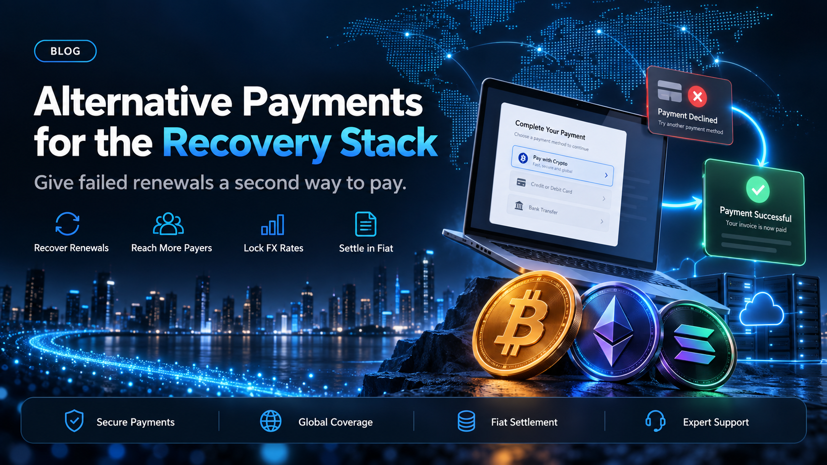 Alternative payment methods to add to the recovery stack