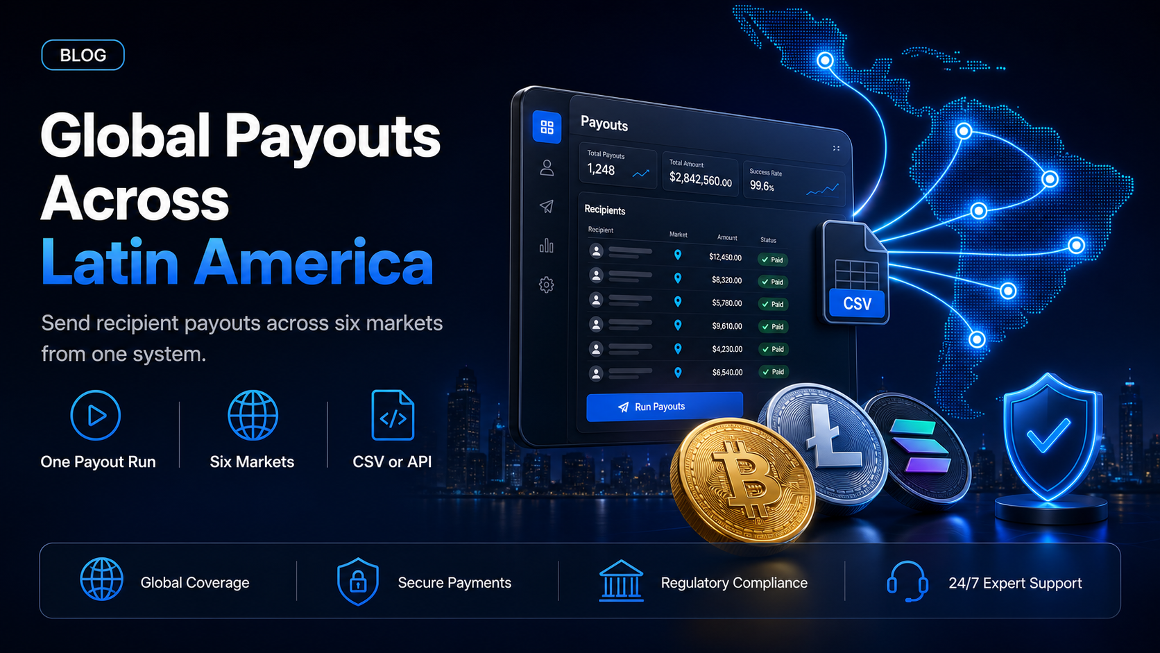 Global payouts: paying recipients across Latin America