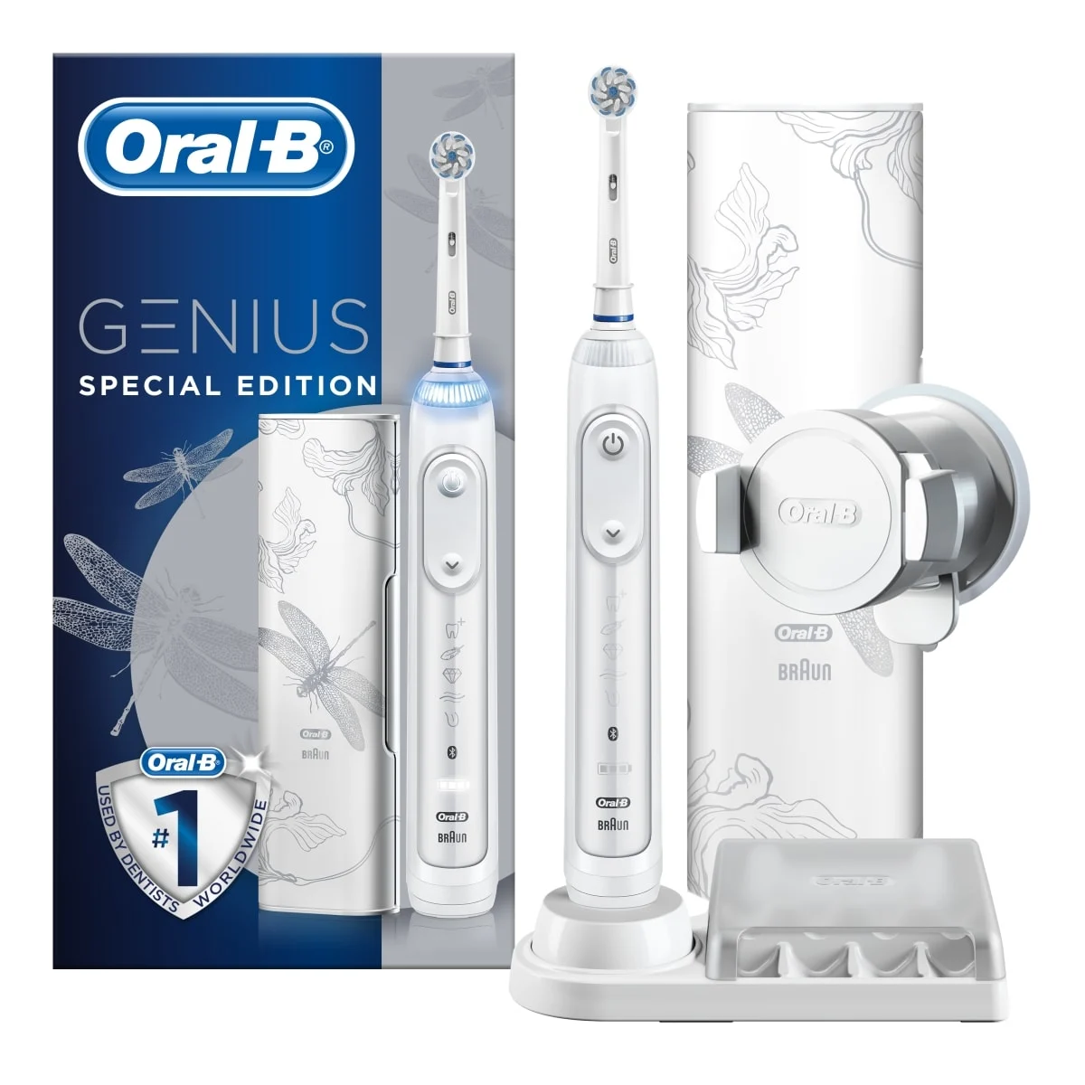 Oral-B Genius Special Edition Beyaz Akıllı Diş Fırçası 