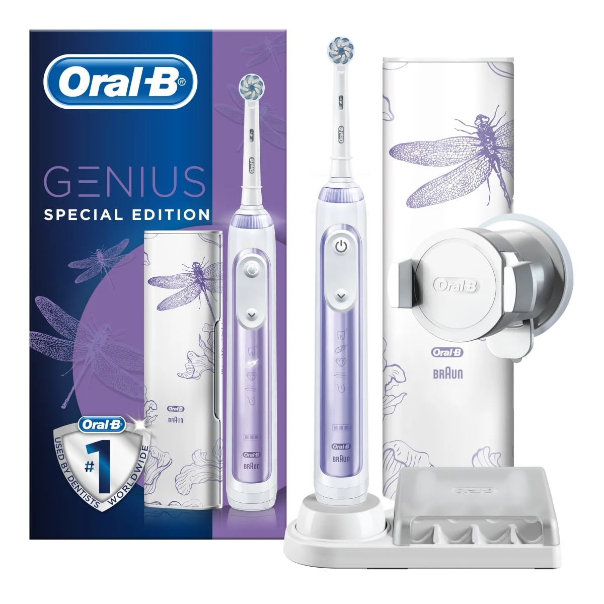 Oral-B Genius Special Edition Orchid Purple Akıllı Diş Fırçası 