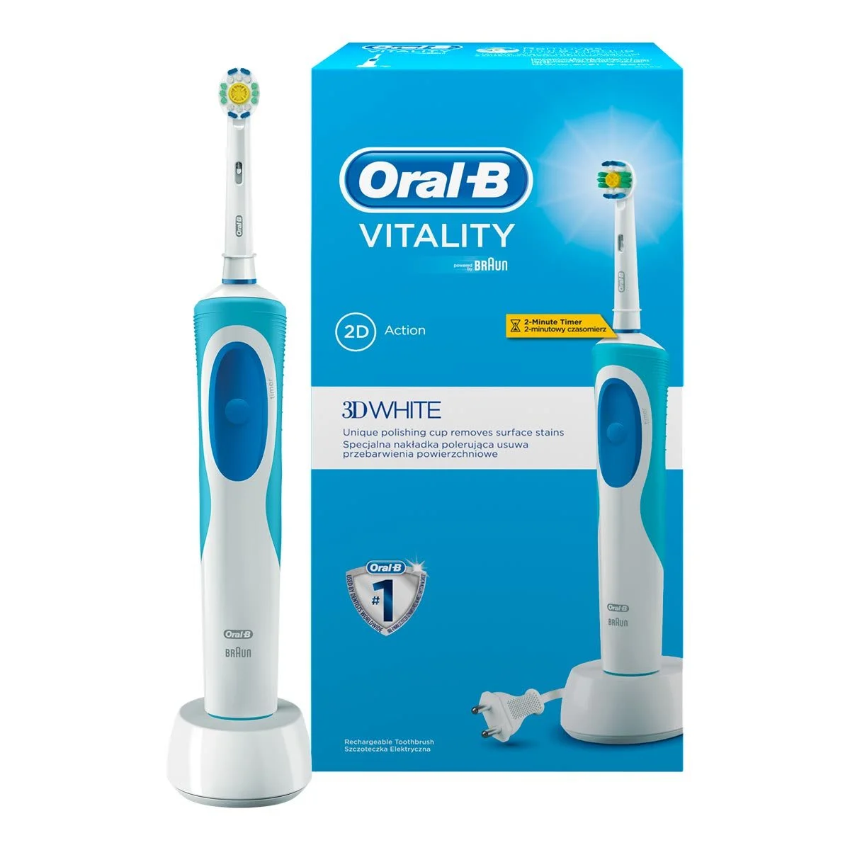 Oral-B Vitality 3DWhite Şarjlı Diş Fırçası 