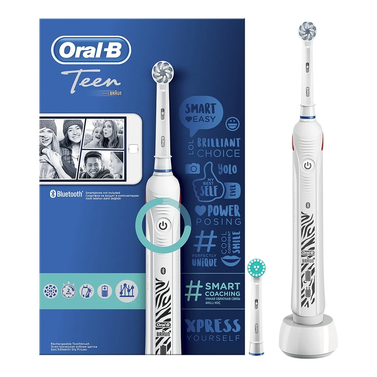 Oral-B TEEN White Şarj Edilebilir Elektrikli Diş Fırçası
