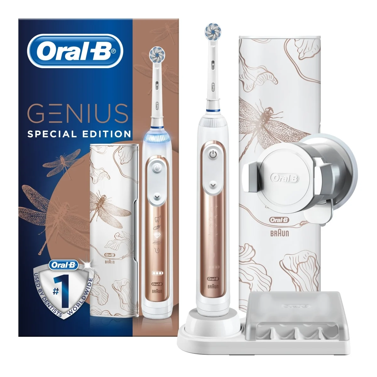 Oral-B Genius Special Edition Rose Gold Akıllı Diş Fırçası 
