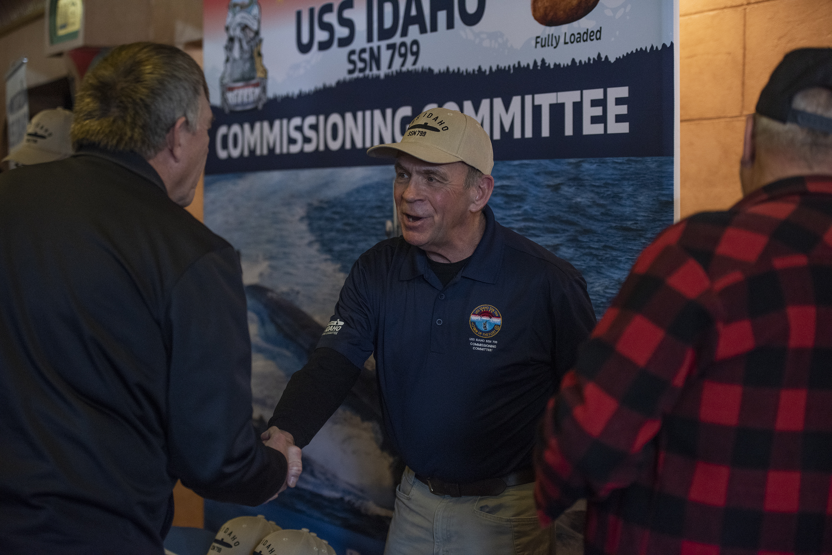 USS Idaho Merch table 1