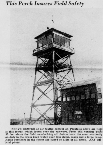 Pocatello AAB Control Tower