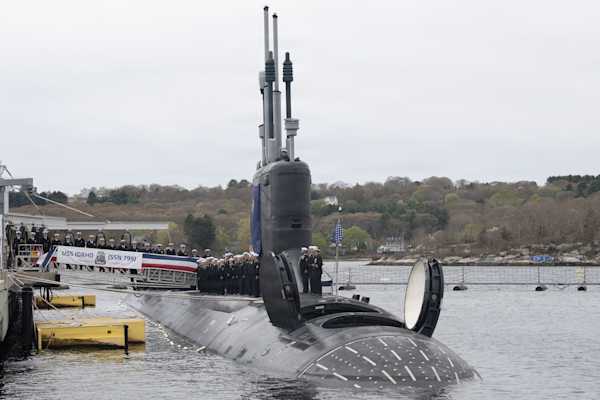 New US Navy Virginia Submarine Enters Service