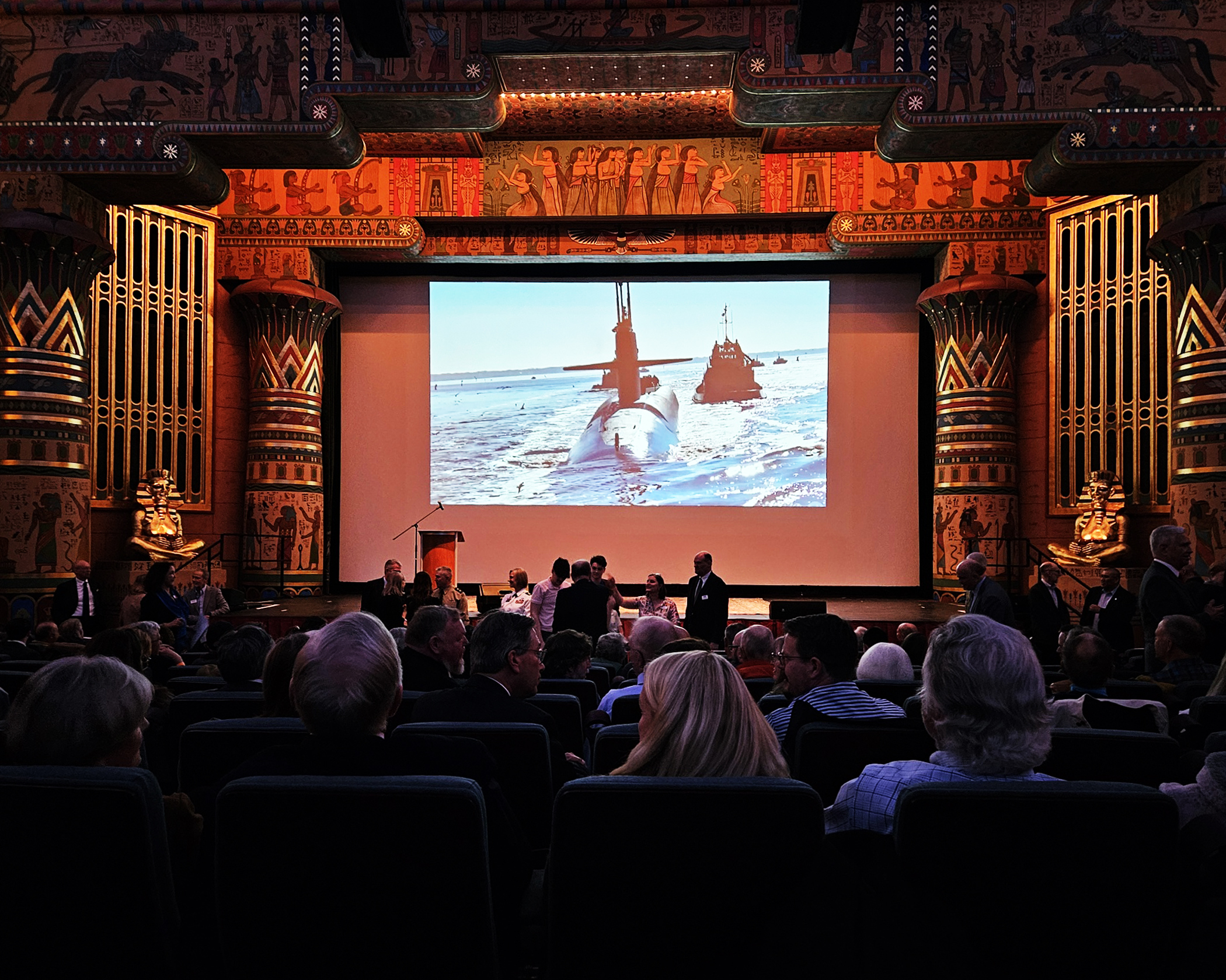 Egyptian Theatre Screen