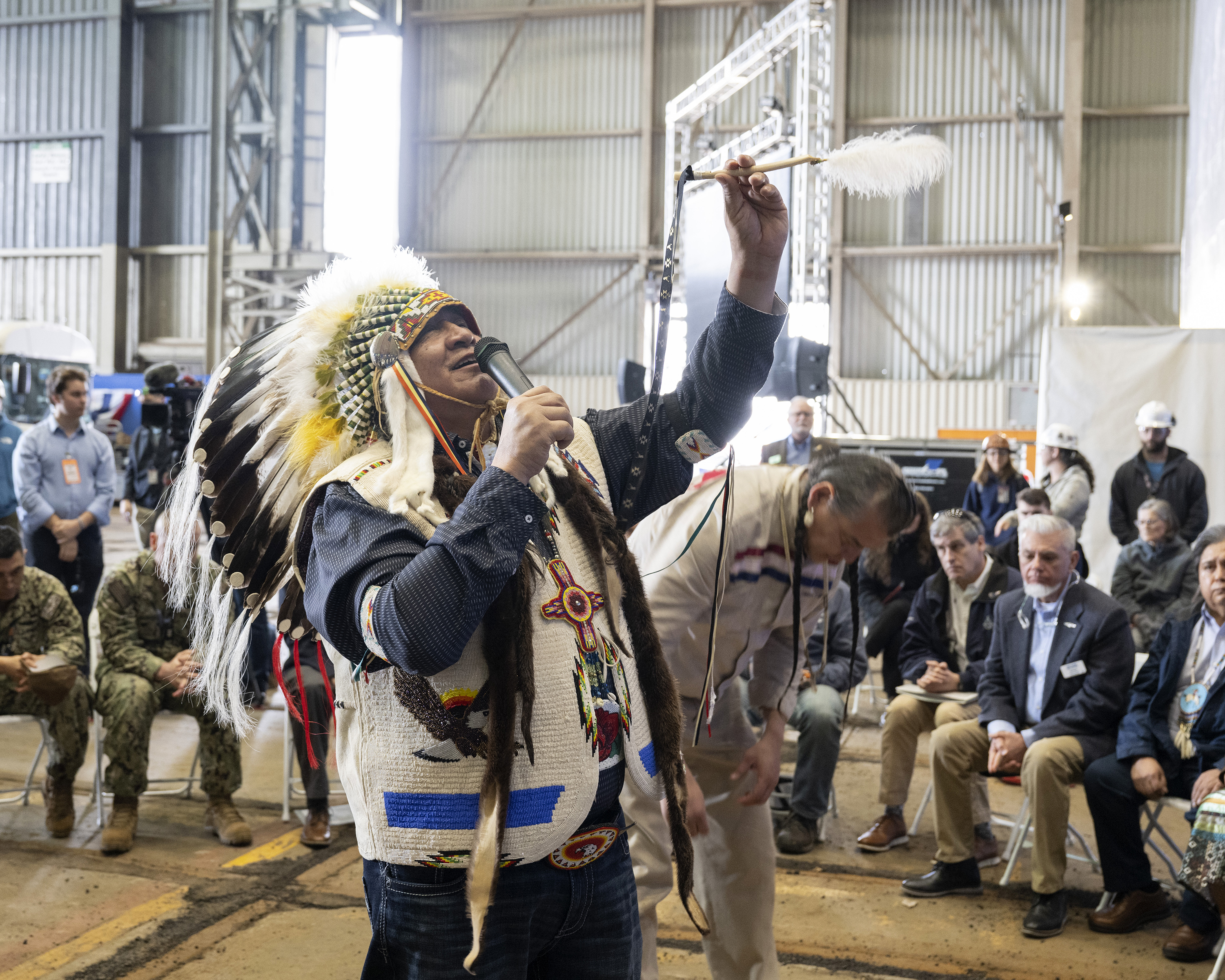 Shoshone-Bannock Tribal Chairman Lee Juan Tyler