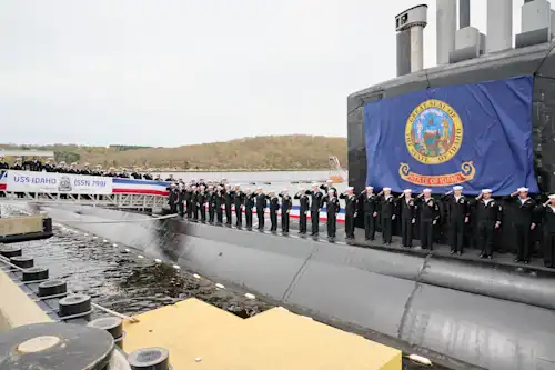 USS IDAHO Commissioning