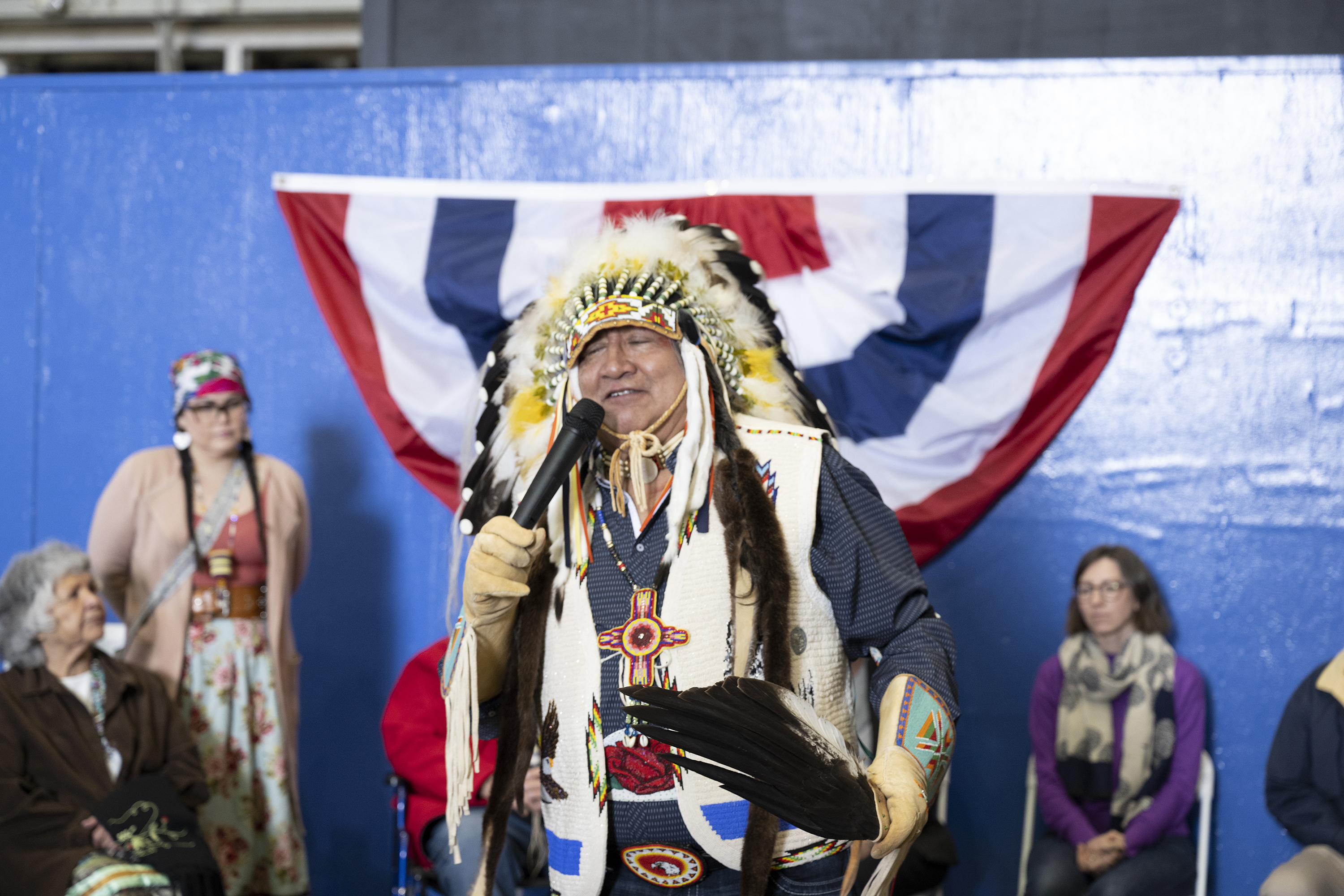 Shoshone-Bannock Tribes Chairman Lee Juan Tyler