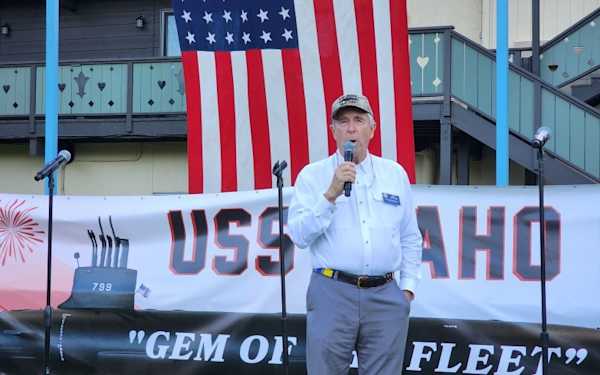 Sun Valley Residents Send Five Thousand Cookies and a Flag to USS Idaho Commissioning