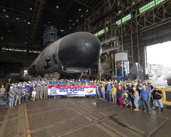 USS Idaho To Be Christened