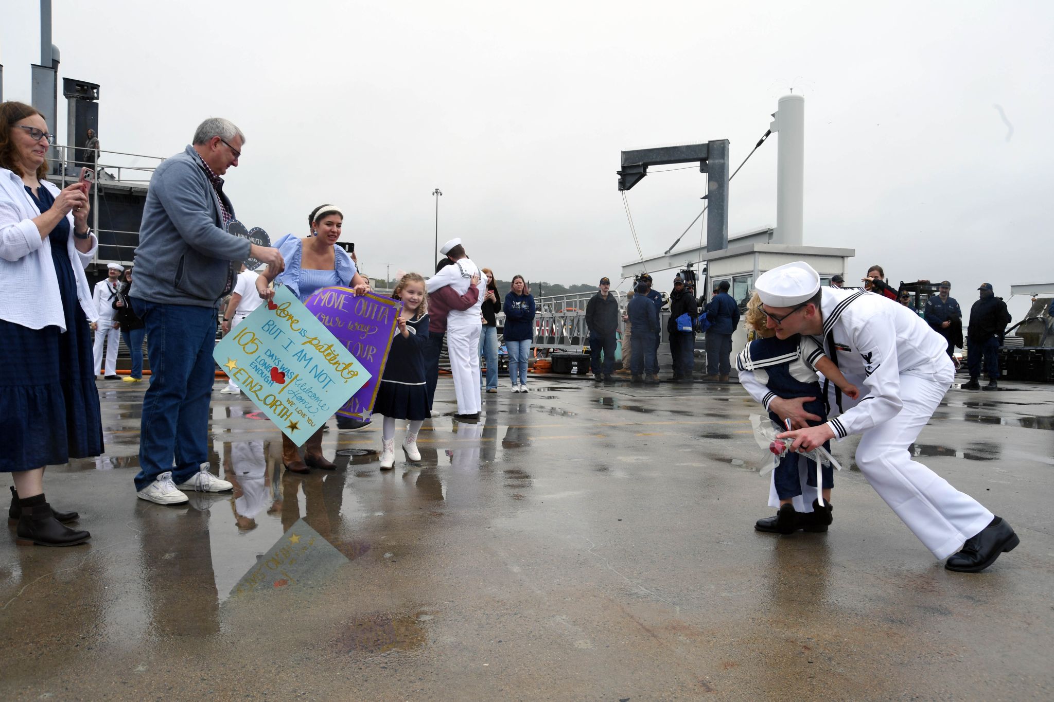 USS IDAHO Returns Home - 6