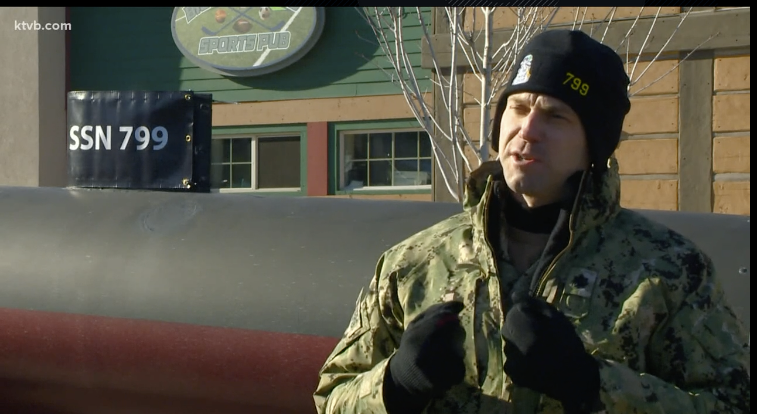 Future USS Idaho unit visits McCall Winter Carnival