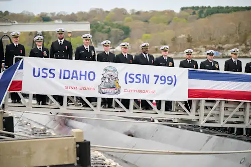 USS IDAHO Commissioning