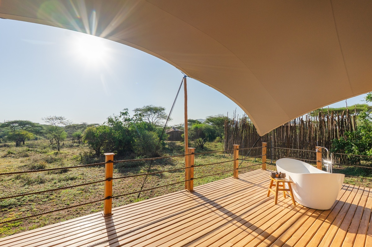 view at Tabi Serengeti Bush camp