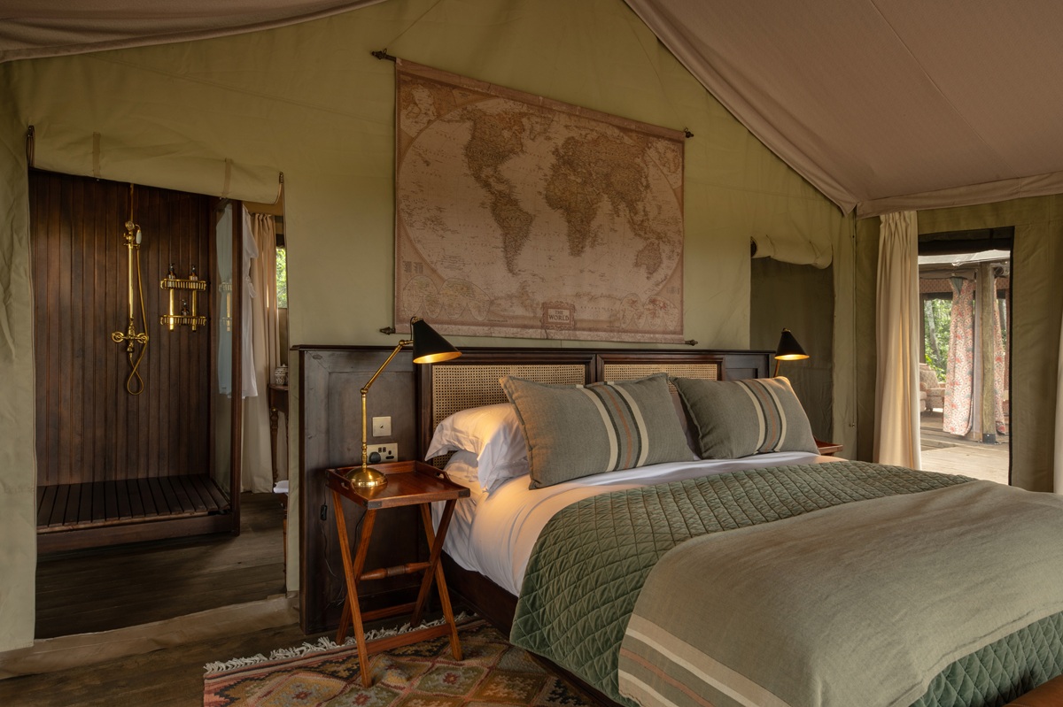 Bedroom at Paradise Plains