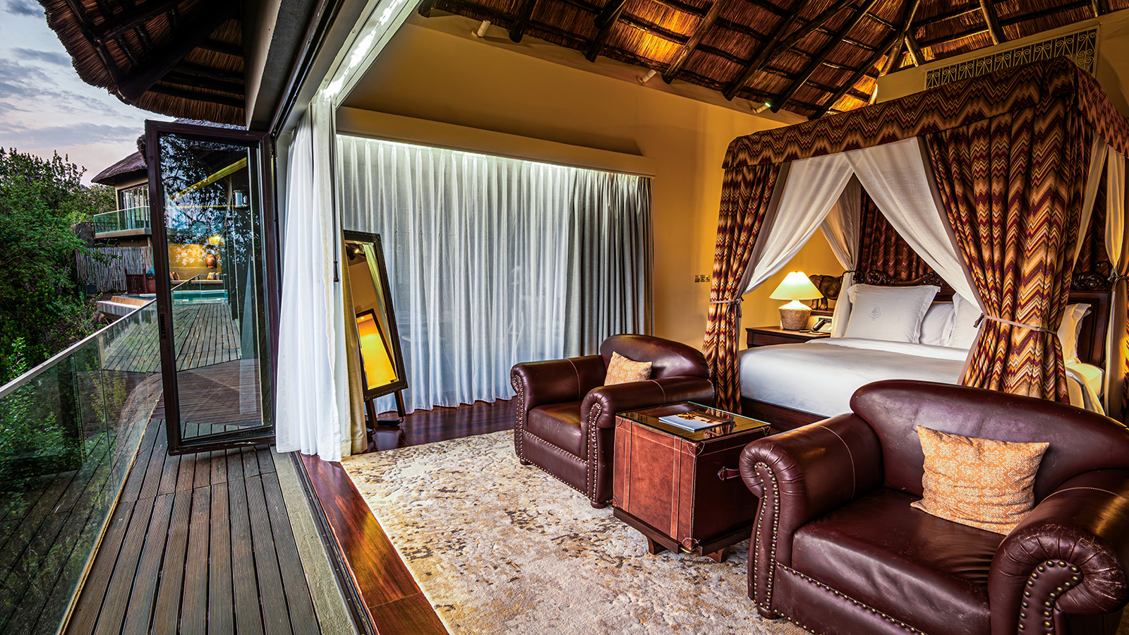 Bedroom at four seasons serengeti safari lodge