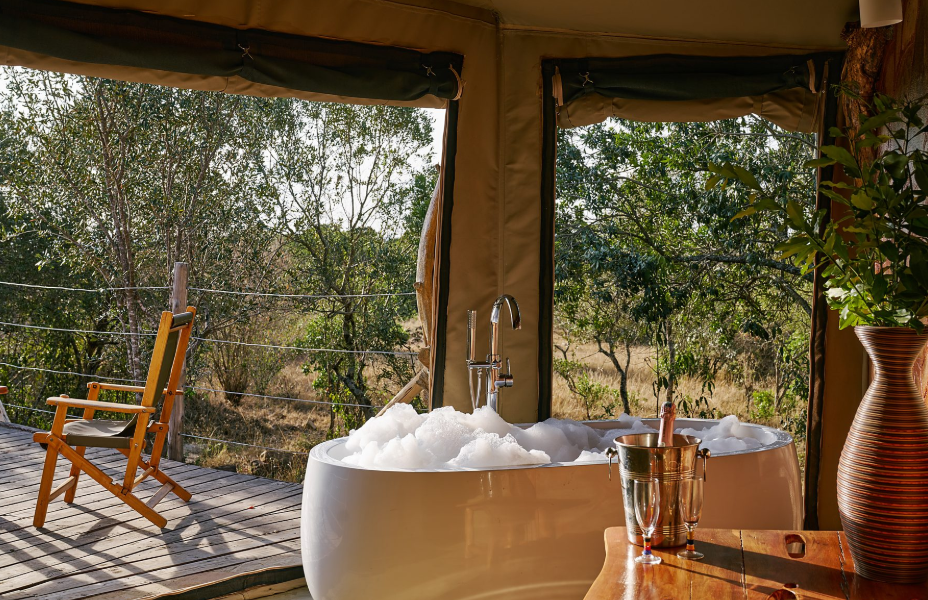 tembo by jackson bush camp bathtub