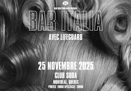 bar italia show 2025