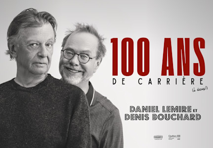 Daniel Lemire et Denis Bouchard
